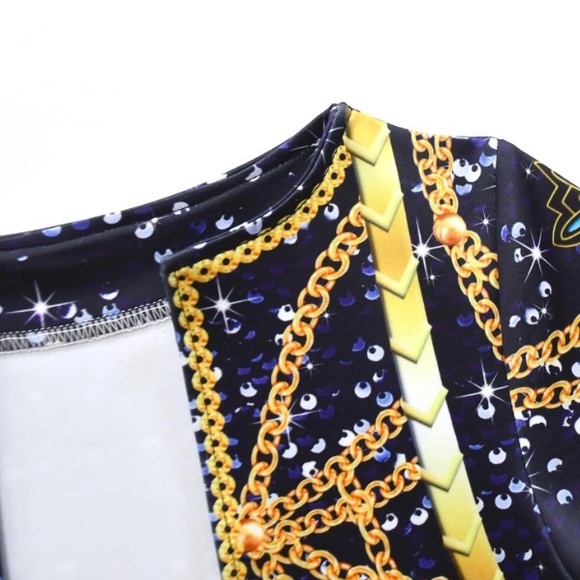 NEW Rumi Halloween Costume K-Pop Demon Hunters, girls size 6-7 / size 120 cm NWT - Picture 5 of 15